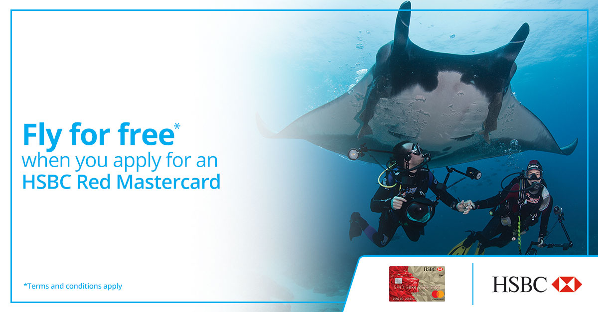 Apply For A New HSBC Red Mastercard And Fly To Select Local Destinations For Free